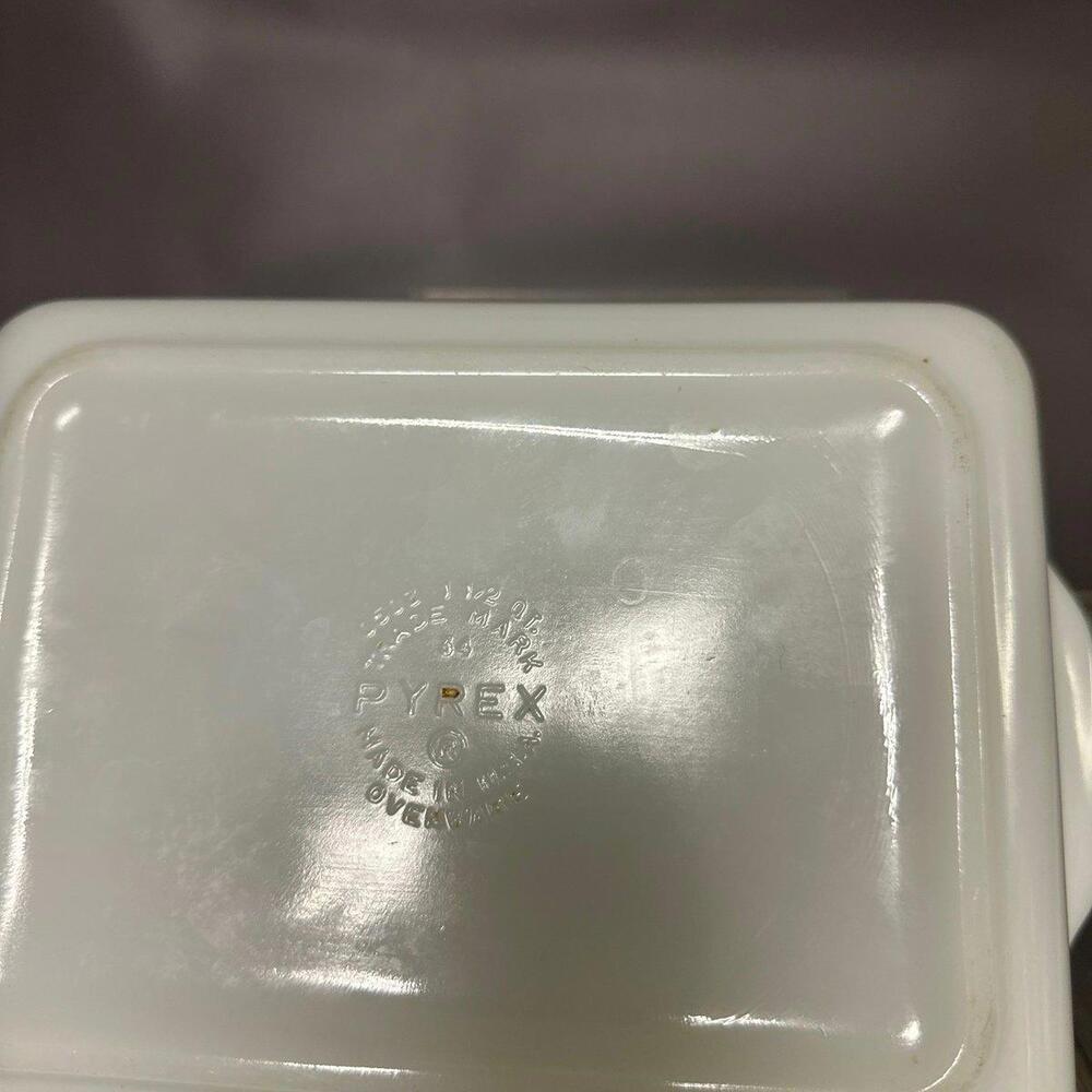 Pyrex Glass Amish Butterprint 503  Refrigerator Dish - Picture 5 of 5